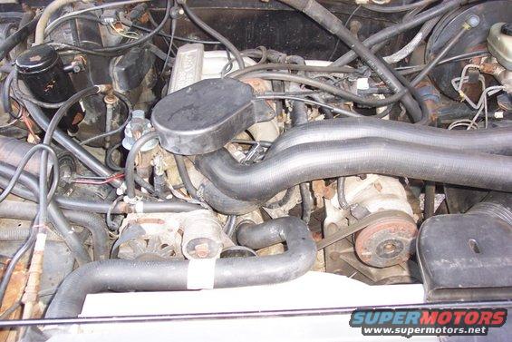 engine, 351W/5.8L
new summit shorty headers, new spark plugs and wires, new dis cap with points. K&N drop in airfilter