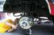 1988 Ford Bronco - replace all brake pads and shoes, rotors and drums, and new shocks all around. Also replace E-brake cable, and front wh…