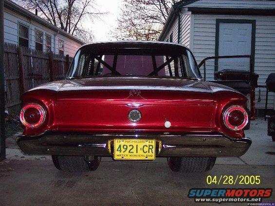 First back end shot after putting on the bumper and license plate. 