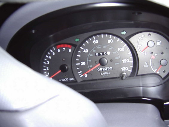 Cluster: 82k miles 
