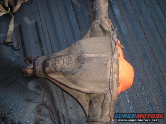 Ford rear axle housing with "60-2" cast into it