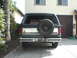 1981 Ford Bronco - This 1981 Ford Bronco is viewed from the rear, its iconic spare tire mount and chrome bumper.