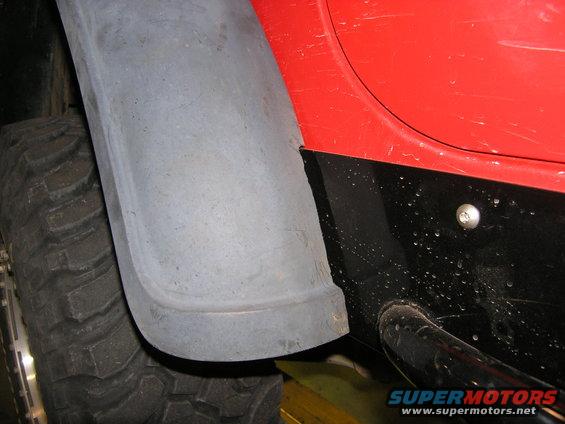 modifing Bestop flares to fit rock sliders