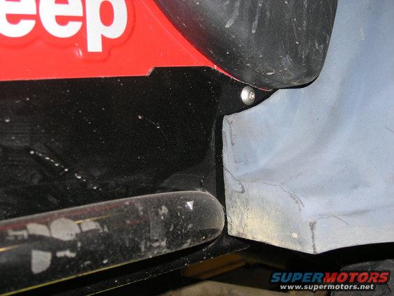modifing Bestop flares to fit rock sliders