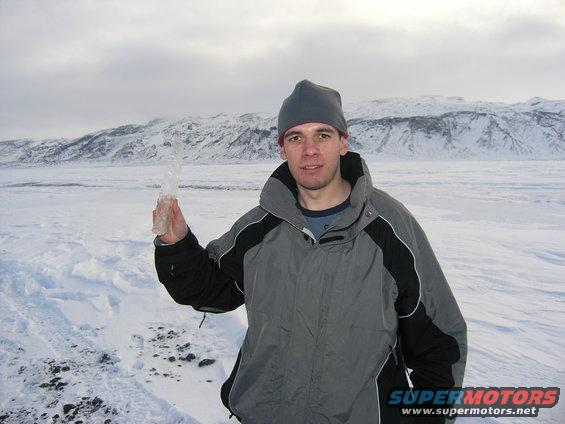 Ice we broke thru