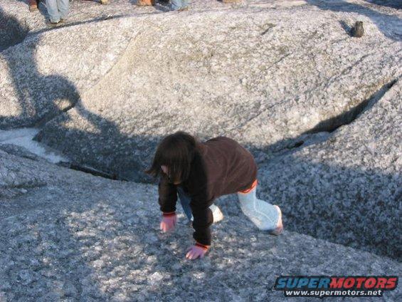 img_3055.jpg This Glacier Child came crawling out of this cravas. We're not sure what species she is, Because she hide her face from view. We think she may be human though.