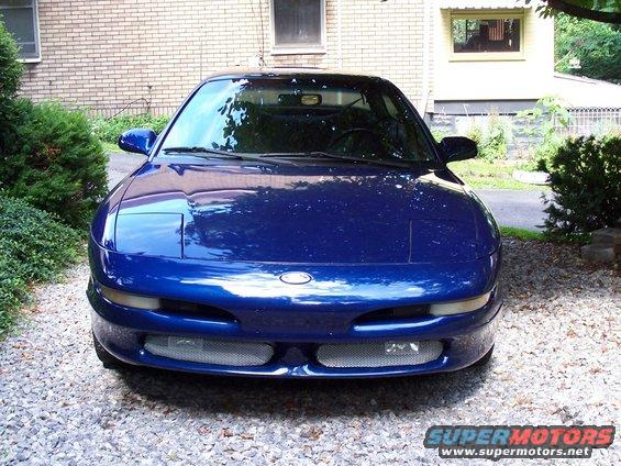 probe1.jpg the new grill i made from 2 dollar gutter guard. not perfect, but when driving by looks fine. also looks pretty awesome when i have my fog lights on at night.