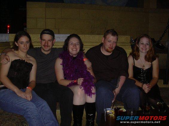 At Berbati's - Amy, Allen, Me, Taylor, & Stephanie