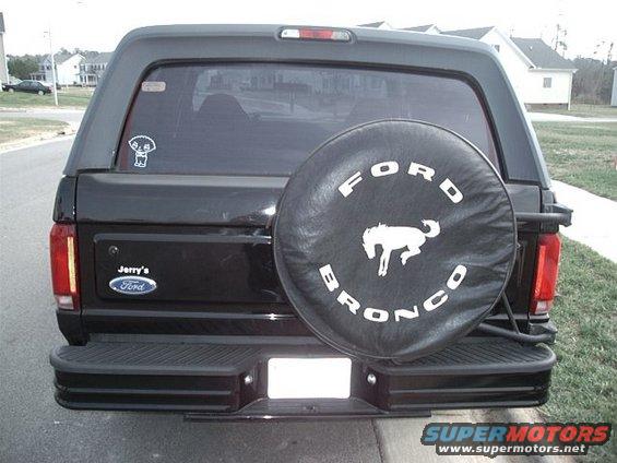 I had repainted the Ford Bronco decal 