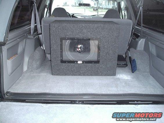 That was my first sub I had in the beast