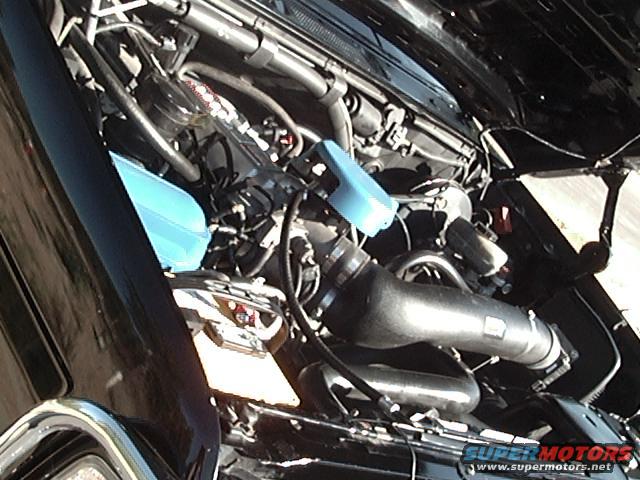 Some of the modifications on the engine 