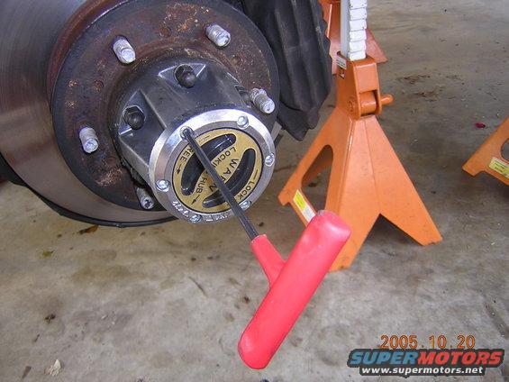 remove the hub screws