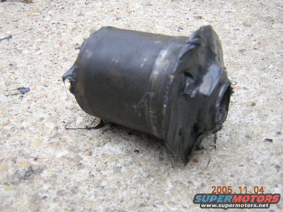 spread the RTV evenly taking your time and evening it out as when it finally sets it will be rock hard, or so I am told.

new bushings cost $178 a set just for the lowers
so far I am at $10 for paint and 3 tubes of RTV