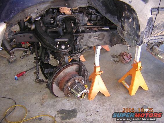 everything back together with all grade 8 hardware with no shortcuts it looks great 

and my friend was right it rides great on and off road