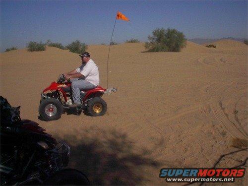 web-im001457.jpg Dinking around camp on the Put-put, trying to get it warmed up and to make sure everything worked properly after having it apartthe week earlier. 