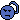 blue cartoonish face with an angry expression