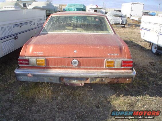 tail end of a 76 granada