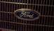 1985 Ford Crown Victoria LTD - Ford emblem on a vehicle grille.