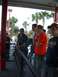 1996 Ford Probe - Several young men are gathered together outdoors, with palm trees visible in the background.