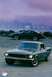 1981 Ford Mustang - Two generations of Ford Mustangs are parked outdoors with a city skyline visible in the distance.