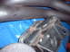 1972 Ford Ranchero - header clearence motor mount trimmed