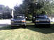 1996 Ford Bronco - My Bronco on the left , and My girl friends Bronco on the right.