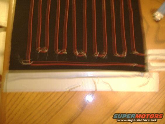 Seat heater wiring