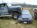 1979 Ford Bronco - car fell over truck landed on top