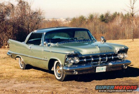 imperiala.jpg My previous Imperial; a 1959 Crown coupe with stainless steel roof, swivel power seats, factory dual air, electronic dimming rear view mirror (mirrormatic) cruise control, and much more: 1986-1994