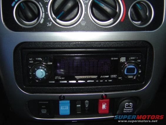Stage 2 controls: Intercooler sprayer; dial-a-boost; high octain mode swich.
