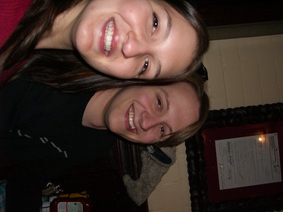 Two people smiling for a photo