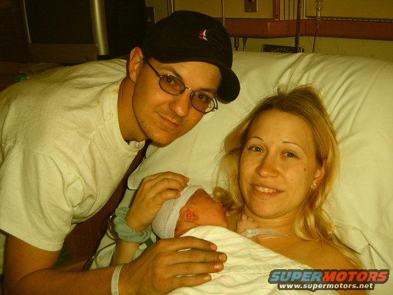 mommy daddy and anjolie day she was born
