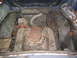 1956 Ford Thunderbird - The engine bay of a 1956 Ford Thunderbird, showing its V8 engine and associated components.