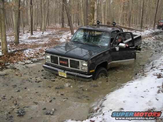 yup he is stuck