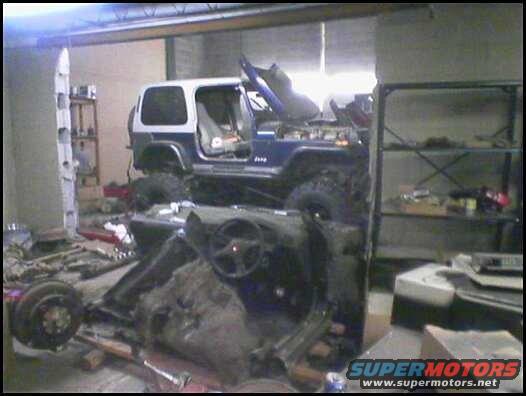 Again in the shop, looking awfully big.  Hey, this thing has potential