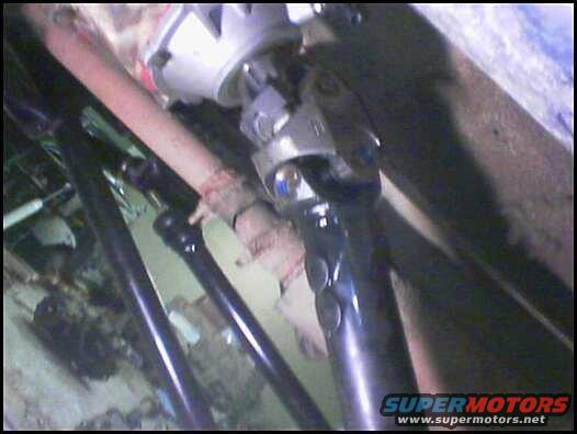 Loook at that beautiful cv shaft coming out of that beautiful new SYE