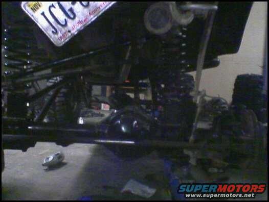 A gaze at the susp. while finishing up the custom trackbars and oh so important sway bar.