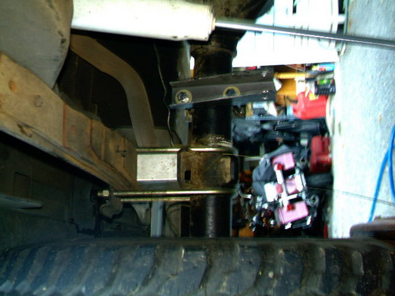 1987 Ford Bronco II rear suspension shock mount