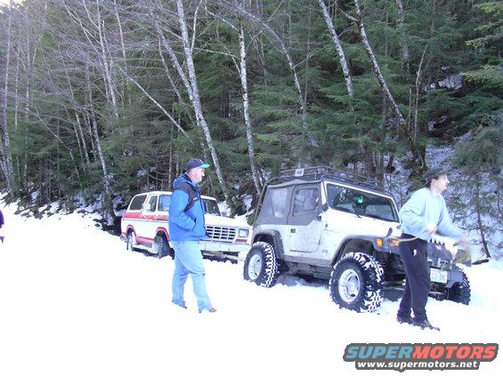 Jeep trying to get me out of a rut.....Yeah right