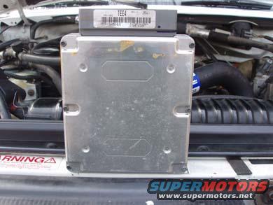 The PCM removed from the truck 
