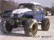 1990 Ford Bronco - This heavily modified VW Beetle is equipped with monster truck tires and covered in snow.