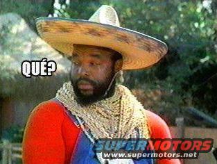Man in a sombrero with 'QUÉ?' text bubble and SUPERMOTORS watermark