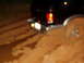 1978 Ford Bronco - This vehicle is kicking up a lot of dirt as it drives off-road.