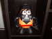 1988 Ford Bronco - Darth Vader Mr. Potato Head toy with lightsaber, displayed on a shelf.