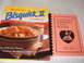 1988 Ford Bronco - Two cookbooks are displayed on a counter. One is a Betty Crocker Bisquick II Cookbook, and the other is a Woodward Oklahoma Tasty Morsels c…