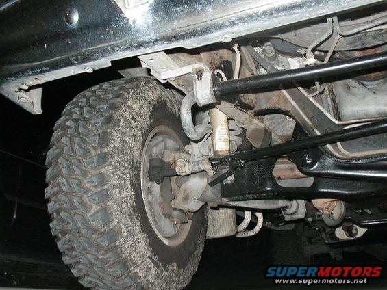 1989 Ford Bronco front suspension and undercoating
