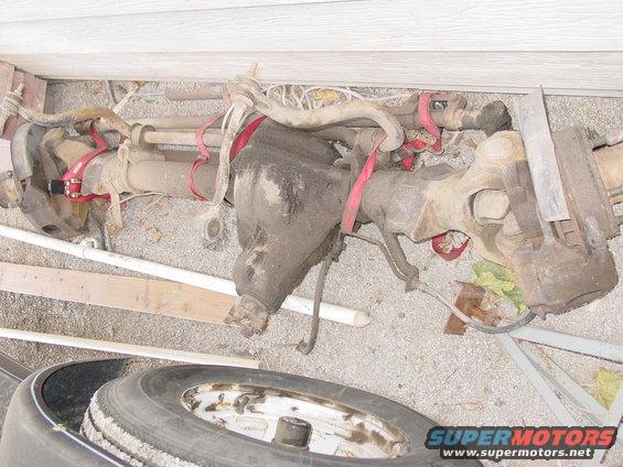 front full time Dana 44 without radius arms
