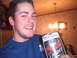 1988 Ford Bronco - Man holds a large Coors Light beer can, which is an official NFL sponsor.