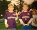 1999 Ford Taurus - Two boys proudly display their trophies after an event.