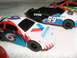 1990 Ford Bronco - close up of the Plastic replica wind up car. maybe call it a pull back car..